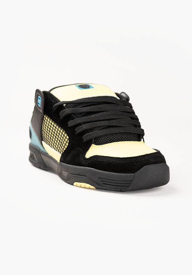CX 301 black-teal-canaryyellow Vorderansicht