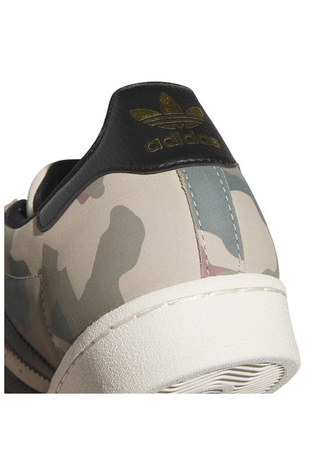 adidas-skateboarding Superstar ADV Schuhe Jungs khaki-black-white – Seitenansicht
