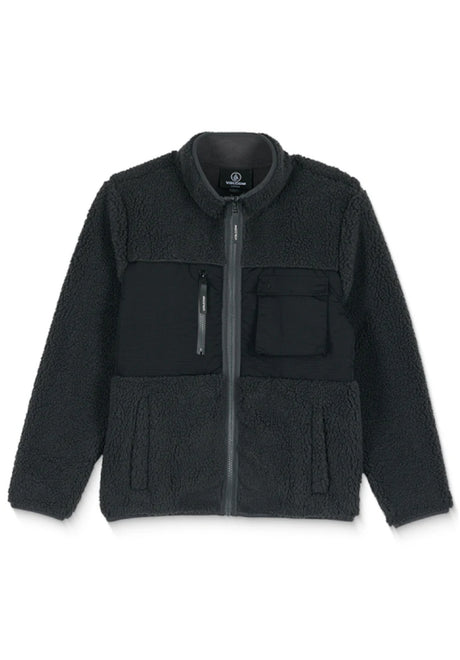 Storm Stone Kids asphaltblack Rueckenansicht