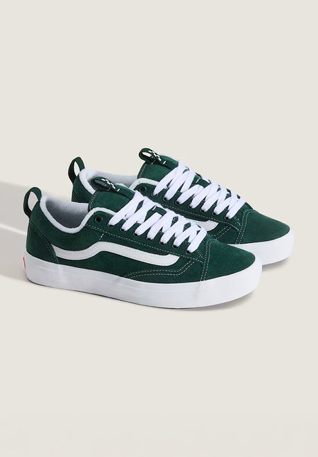 Vans Skate Old Skool 36 + Schuhe Jungs darkforest – Rückenansicht