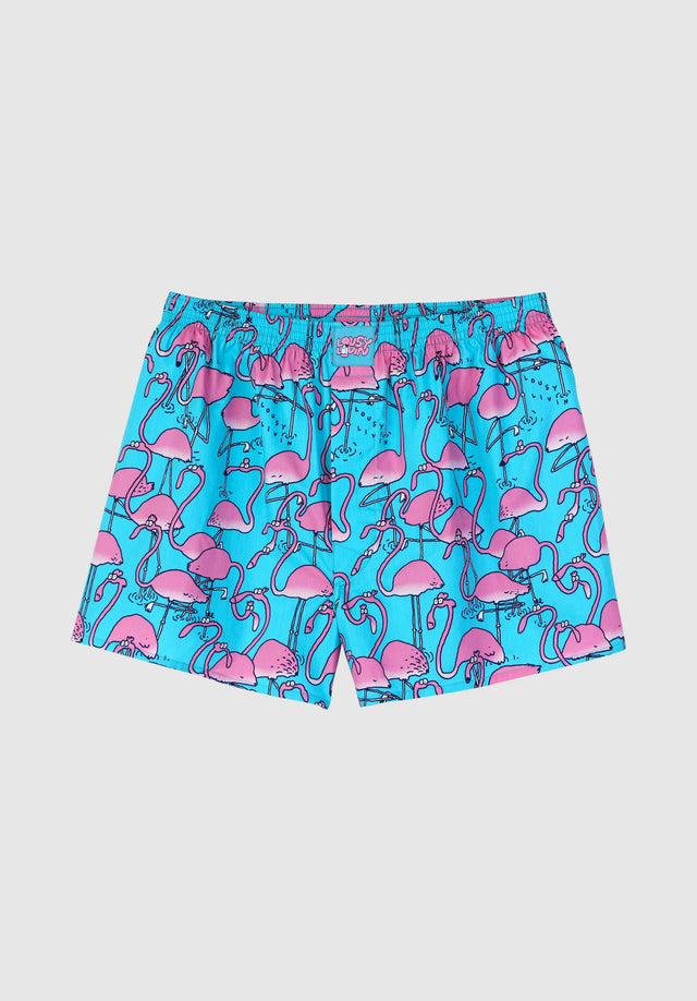 Greater Flamingos scuba-blue Vorderansicht