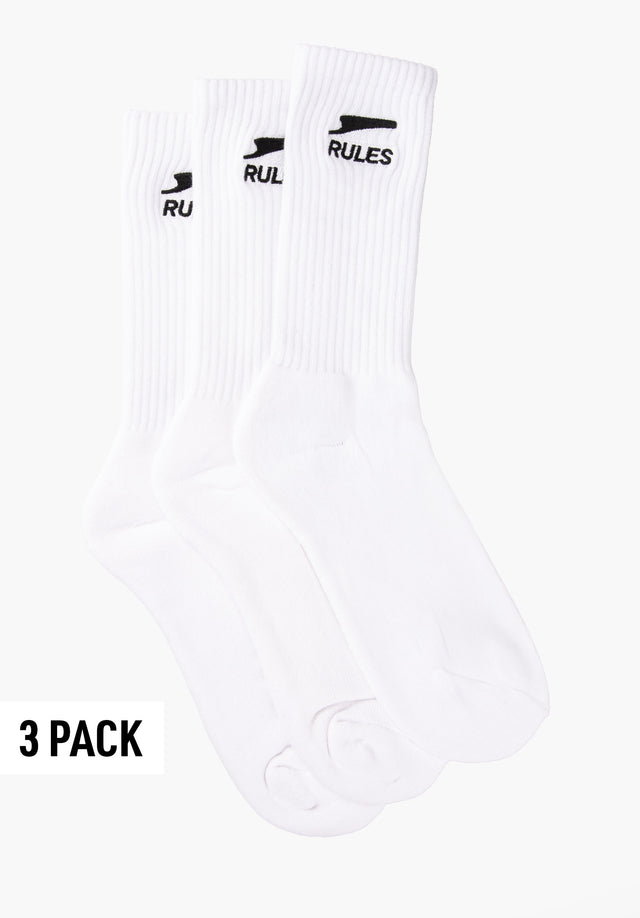 Stack Logo 3 Pack white Vorderansicht