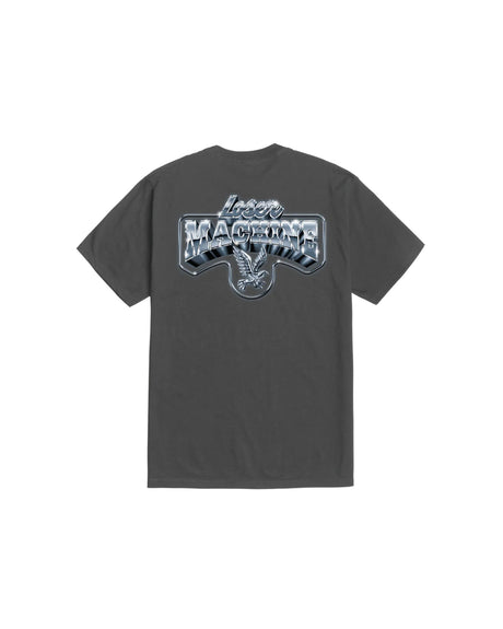 Loser-Machine American Chrome T-Shirt vintage-black – Vorderansicht