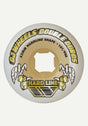 Double Duro Hardline 101A/95A white Vorderansicht