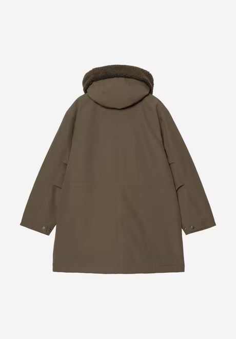 Carhartt WIP Siberia Parka Winterjacke vitola – Rückenansicht
