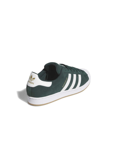 adidas-skateboarding Superstar ADV Schuhe Jungs aurivy-white-gold – Rückenansicht