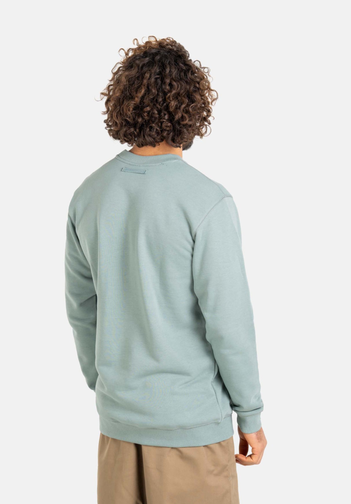 Staple Terry chinoisgreen Rueckenansicht