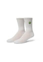 Green Buddy Embroidered white Vorderansicht