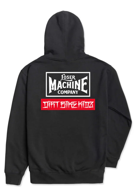Loser-Machine x Dirt Bike Kidz Loser Kidz Hoodie black – Vorderansicht