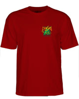 Caballero Street Dragon II garnet Rueckenansicht