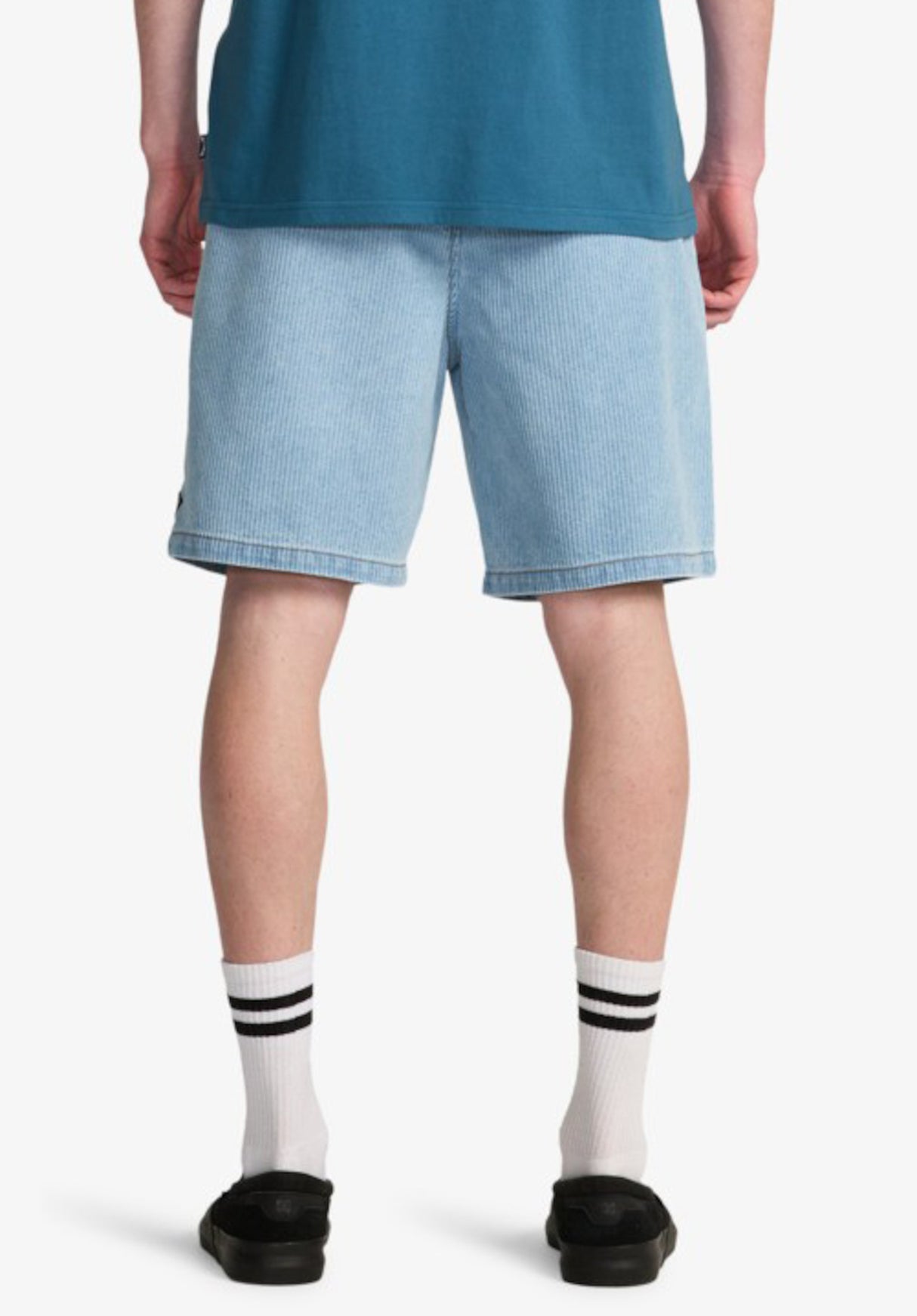 Larry Cord Denim bleach Rueckenansicht