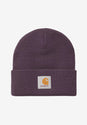 Short Watch Hat cozypurple Vorderansicht