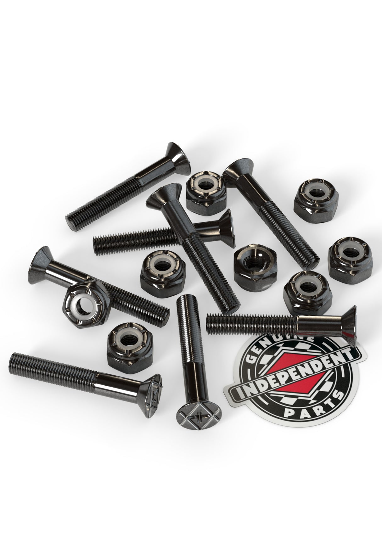 1-1/4 Kreuz black Rueckenansicht