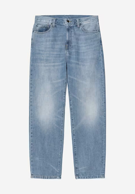 Carhartt WIP Aaron Pant Jeans blueburstwashed – Vorderansicht