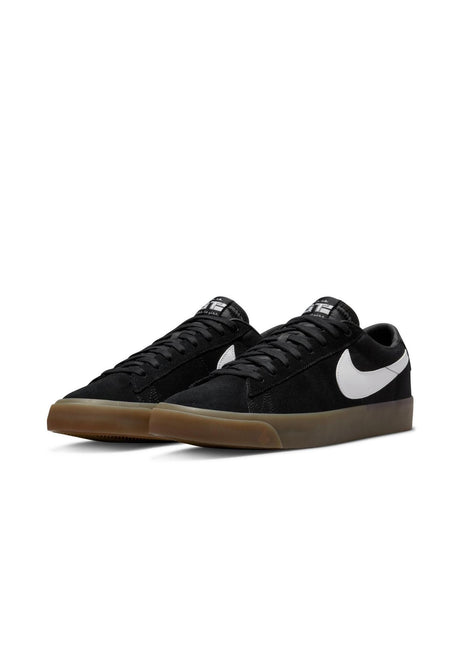 Nike SB Zoom Blazer Low Pro GT Schuhe Jungs black-white-black-white – Rückenansicht