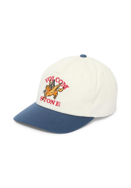 Volcom Petrolstone ADJ Cap offwhite – Vorderansicht