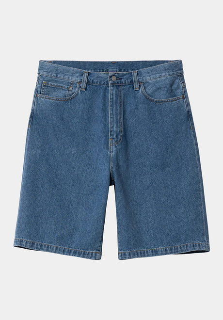 Carhartt WIP Landon Short Jeans-Short blueheavystonewash – Vorderansicht