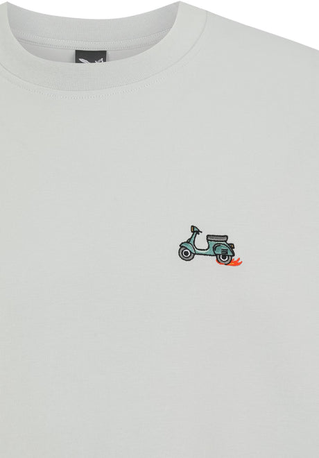 iriedaily I Scooter T-Shirt mercury – Rückenansicht