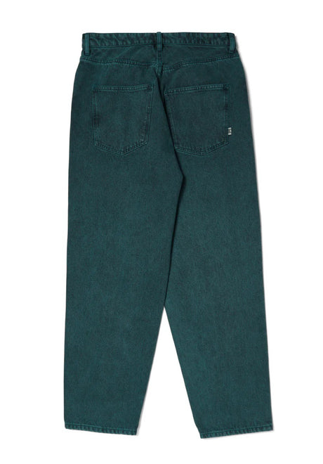 HUF Cromer Washed Jeans seagreen – Rückenansicht