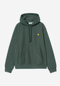 Hooded American Script kalegreen Vorderansicht