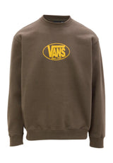 Classic Oval Crew coalbrown Vorderansicht