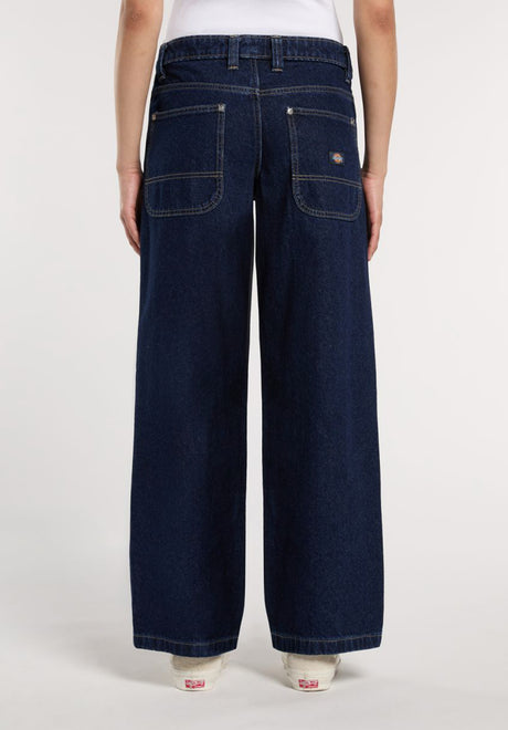 Mechanic Denim darkindigo Rueckenansicht