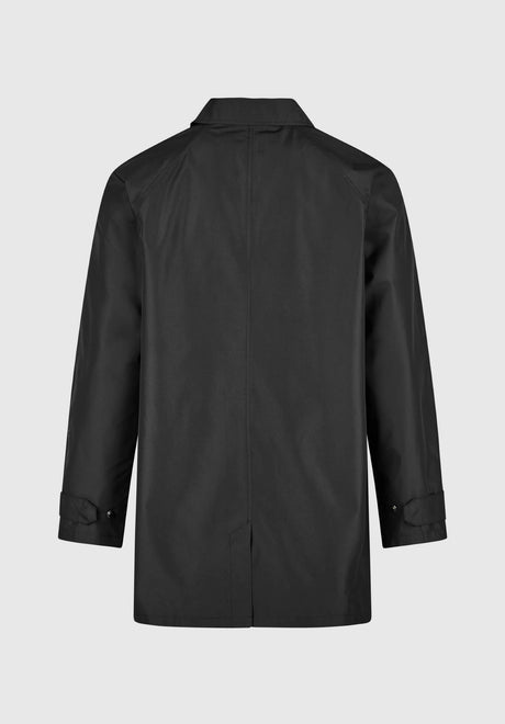 Cleptomanicx Port Coat Übergangsjacke black – Rückenansicht