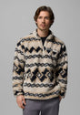 Rugged Ridge High Pile Half Zip darkstone-knitknot Vorderansicht