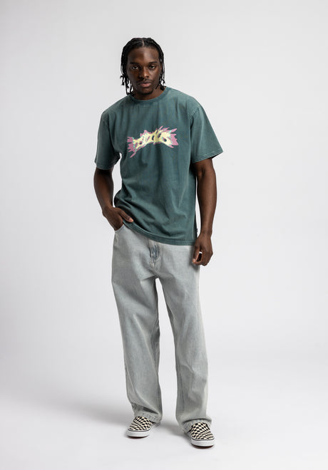 TITUS Flash T-Shirt nightpetrolfaded – Detailansicht 1