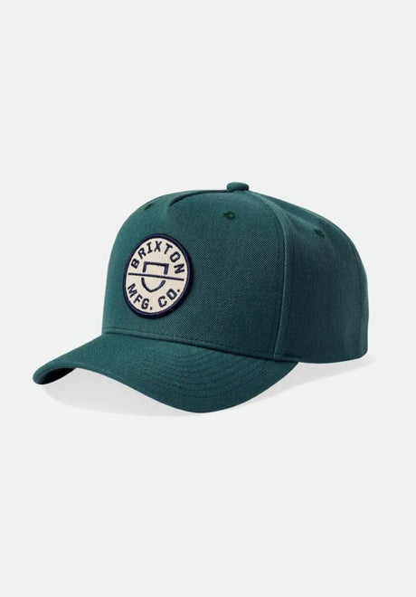 Brixton Crest C MP Cap spruce – Vorderansicht