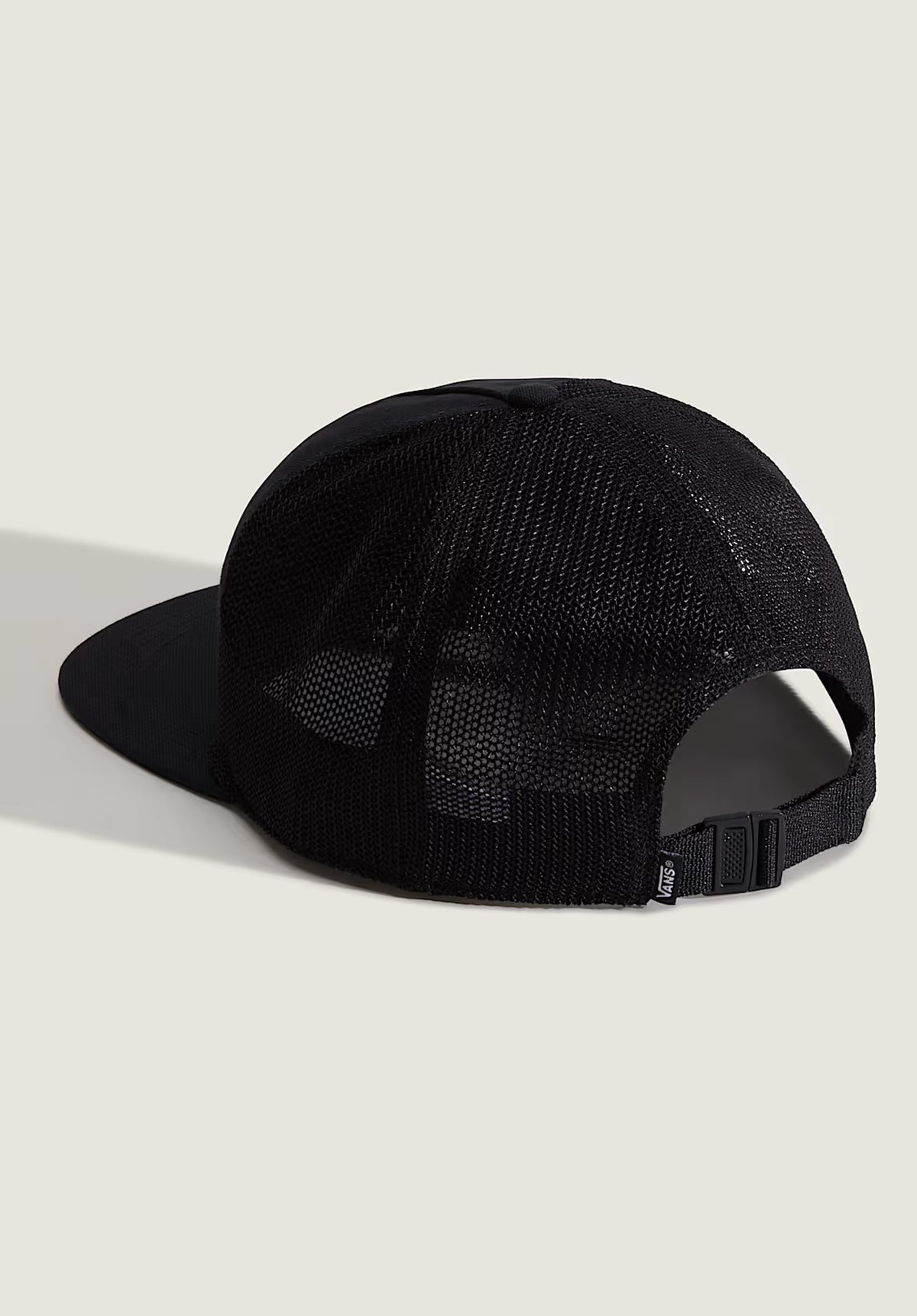 Vans Sidestripe Unstructured Trucker Cap black – Rückenansicht
