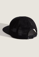 Vans Sidestripe Unstructured Trucker Cap black – Rückenansicht