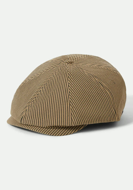 Brixton Brood Hut darktan-blackhickorystripe – Vorderansicht