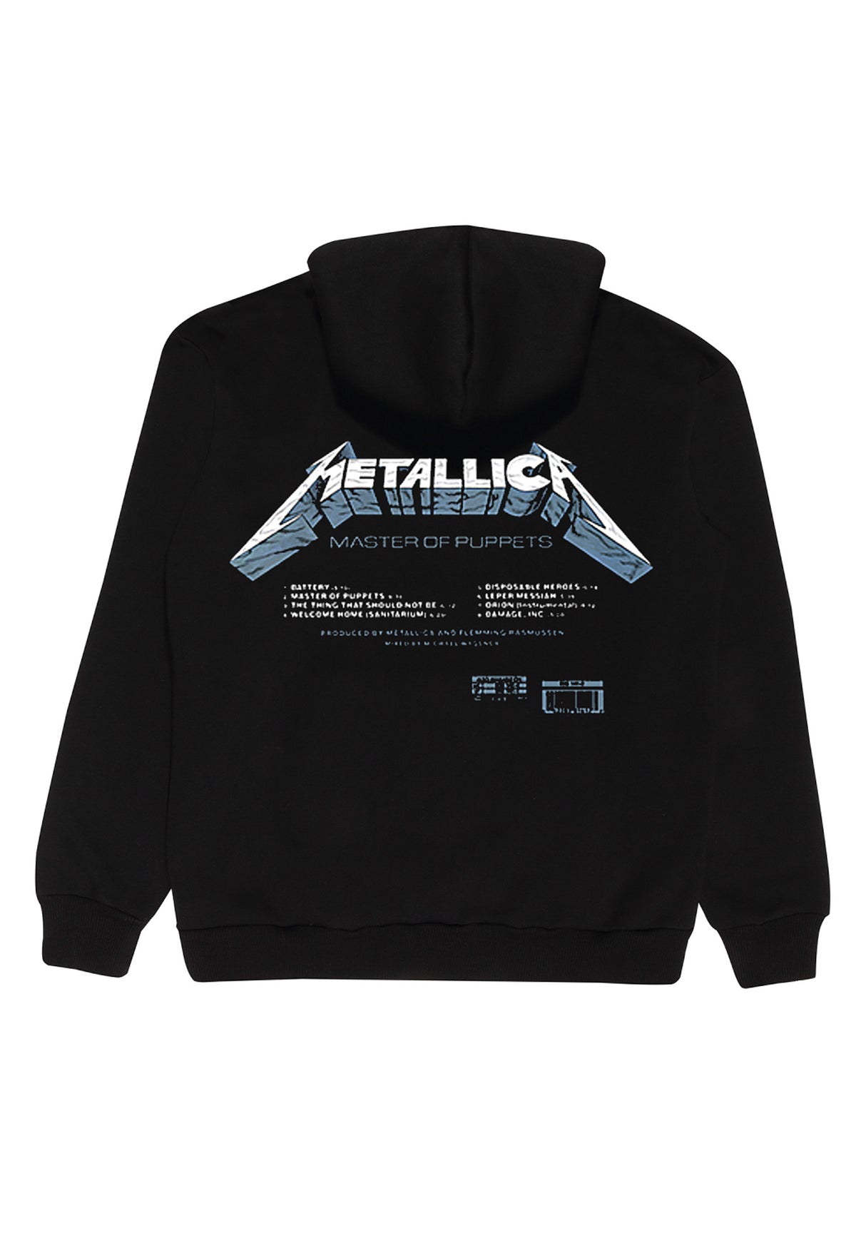 Metallica - Master of Puppets black Rueckenansicht