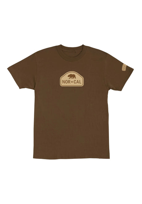 Norcal Ranger T-Shirt dark-chocolate – Vorderansicht