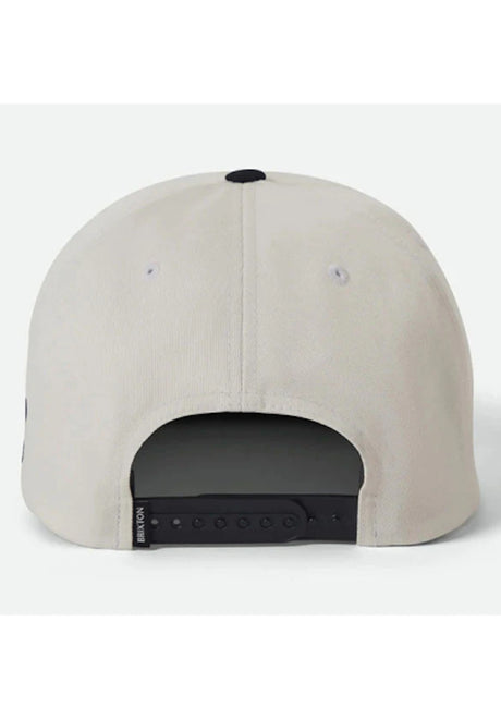 Brixton Predator Cap offwhite-black – Rückenansicht
