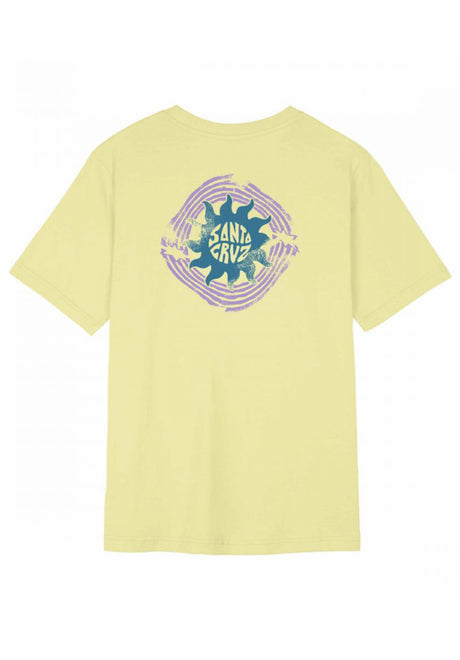 Santa-Cruz Sun Daze T-Shirt celestialyellow – Vorderansicht