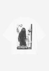 W' S/S Archive Script white Vorderansicht