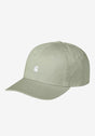 Madison Logo Cap shadygreen-white Vorderansicht