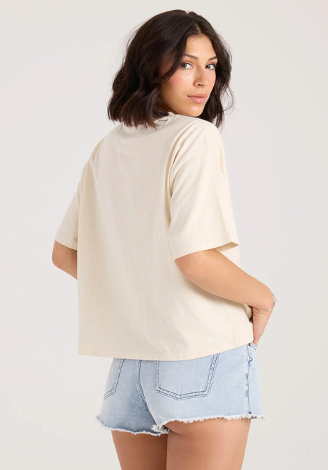 Volcom Bliss T-Shirt vintagewhite – Rückenansicht