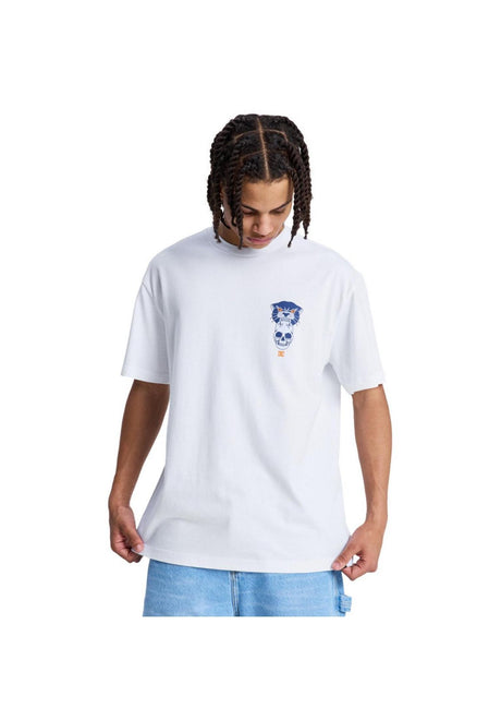 DC Shoes Tiger Bite T-Shirt white – Rückenansicht