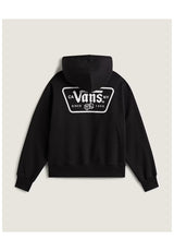 Knu Patch Pullover black Vorderansicht