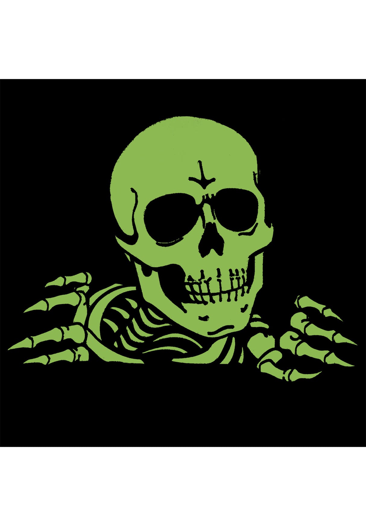 Ripper Lapel Pin black-glowinthedark Closeup1