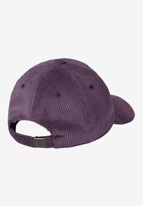 Carhartt WIP Harlem Cap Cap cozypurple-wax – Rückenansicht