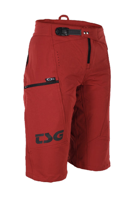 TSG Ridge Shorts Women Biker-Hose rosewood – Rückenansicht