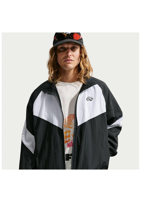 Nike SB Pavan Trainingsjacke black-white – Detailansicht 1