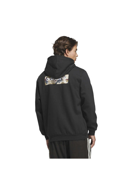 adidas-skateboarding FSBS Logo Hoodie black – Vorderansicht