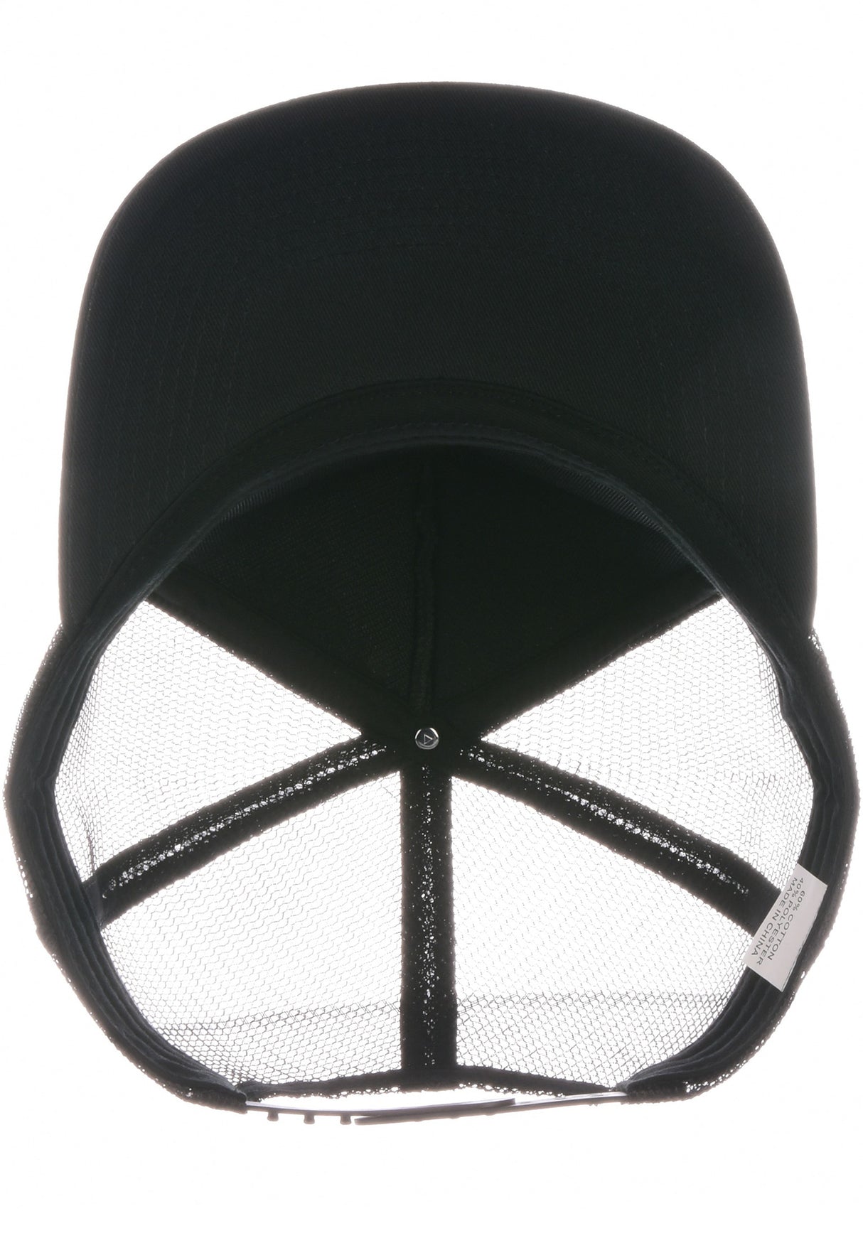 Embroidered Flame Logo black Oberansicht