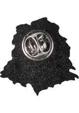 Ripper Lapel Pin black-glowinthedark Rueckenansicht