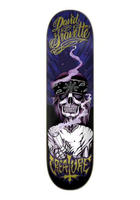 Gravette Hippie Skull Pro purple Vorderansicht